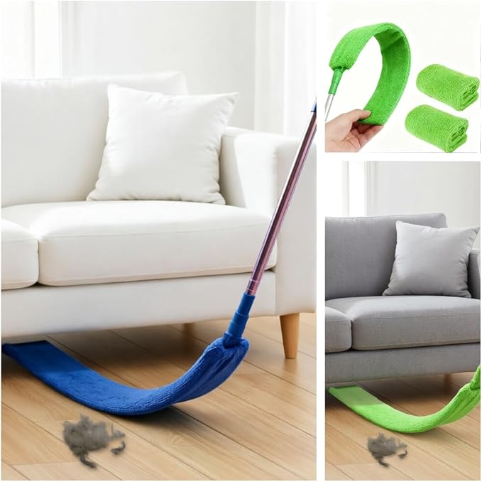 Retractable Gap Dust Cleaner Under Appliance Cleaning Tool, Flat Duster - Image 6
