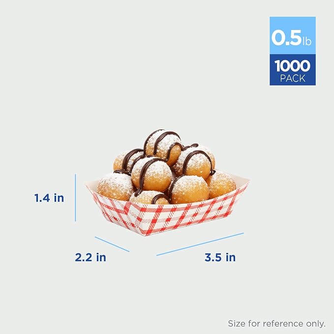 Karat Paper Food Trays Disposable Sturdy Food Boats, Leak Resistant | Ideal - Image 3