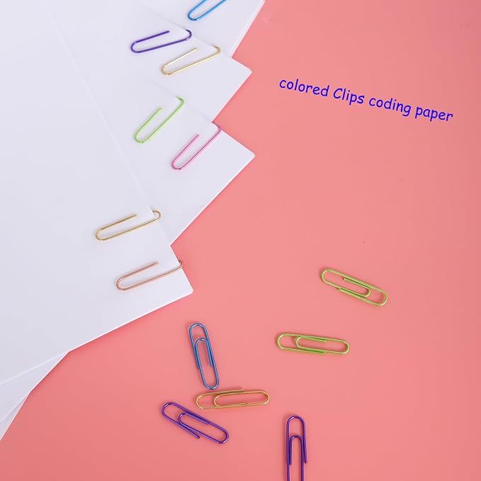 Ufmarine Paper Clips, Medium Paper Clips - Image 5