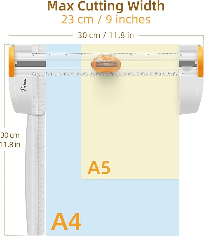 Firbon 3-in-1 Paper Cutter, Scoring & Perforating Blades - Image 3