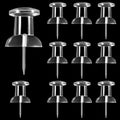 40 Count 1.8 Inch Giant Large push pins by BESARME