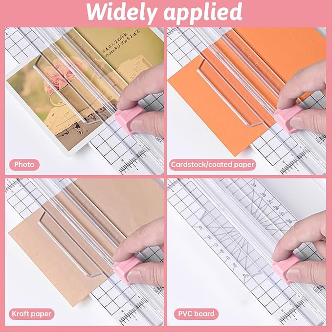 Paper Cutter, 4-in-1 Paper Trimmer, Photo Cutter, Perforated, Creasing - Image 8