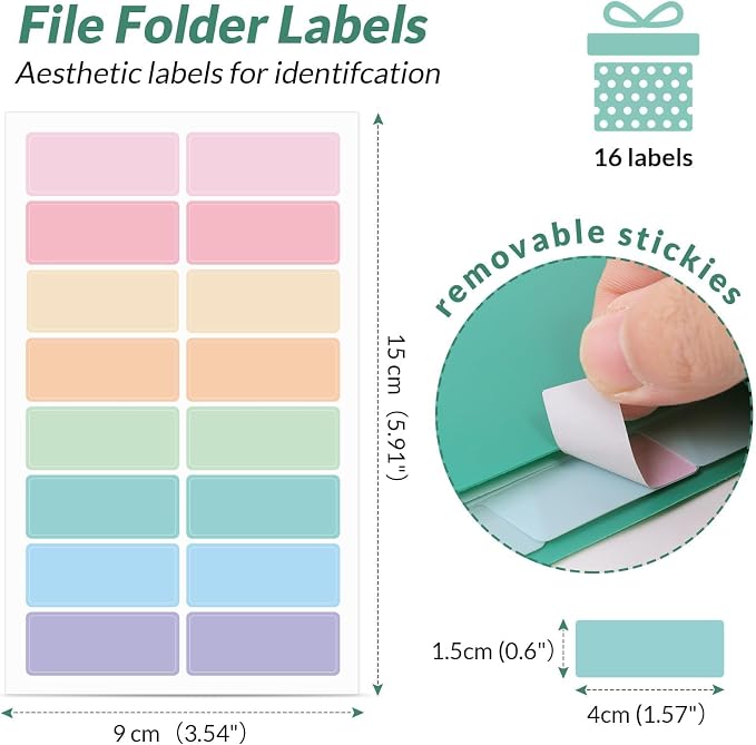 SKYDUE Expanding File Folder, Accordion File Organizer - Image 7