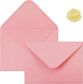 50 PCS Pink Colorful A7 Envelopes by YINUOYOUJIA