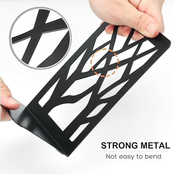 MaxGear Book Ends Tree Design Modern Bookends - Image 3