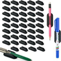 40 PCS Adhesive Pencil Holders for Desk, Silicone Pencil Holder by Unknown