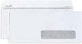500 Self Seal Number 10 Single Right Window Envelopes by BlueSummitSupplies