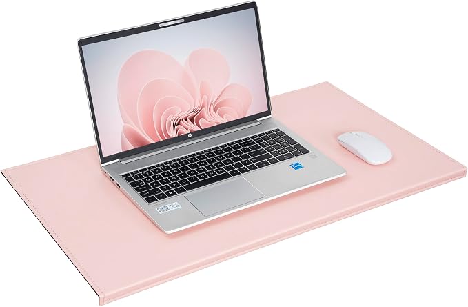 AKOZLIN 27.55”x 15.8" Soft PU Leather Surface Office Desk Mouse Mat Anti-Push - Image 2