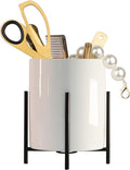Black Pencil Cup Sturdy Metal Frame by SIEBOLD