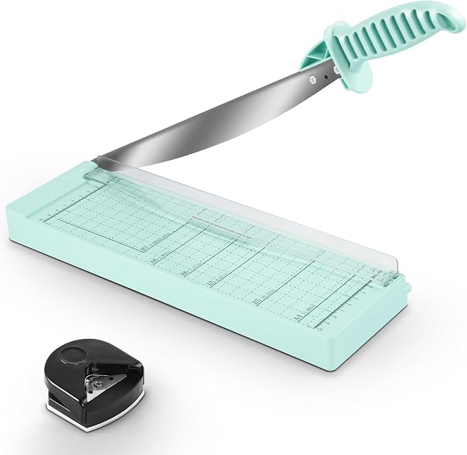 MAKEASY Paper Cutter 12 Inch, Guillotine Paper Cutter by MAKEASY