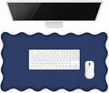 Hahafelt Scalloped Desk Mat Large Desk Pad Cute Coquette Table Mat Back to by Hahafelt