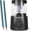 Electric Pencil Sharpener, Helical Blade Automatic Pencil Sharpener, by Aniborsa