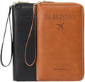Multi-Functional RFID Passport Wallet, RFID Passport Holder by LECDOA