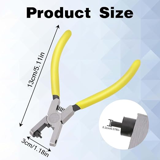 Watch Band Leather Hole Punch Plier Universal 2.0mm Shoe Strap Hole Puncher - Image 2
