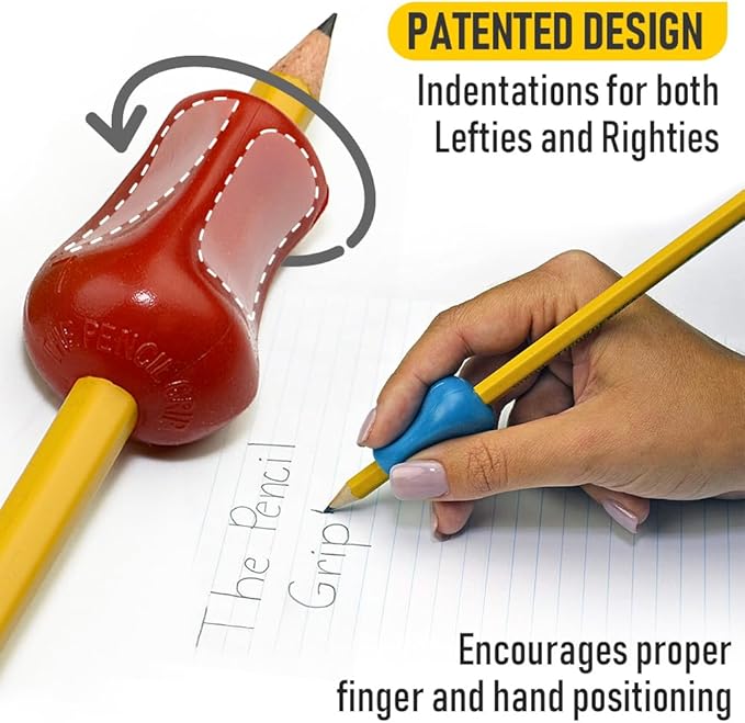 The Pencil Grip Original Pencil Grippers 6 Pcs, Improves Kids Handwriting - Image 4