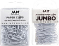 JAM PAPER Combo Pack Colorful Paper Clips by JAMPaper