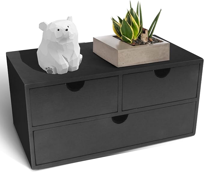 Charmewooden Bamboo Desk Organizer by Charmewooden