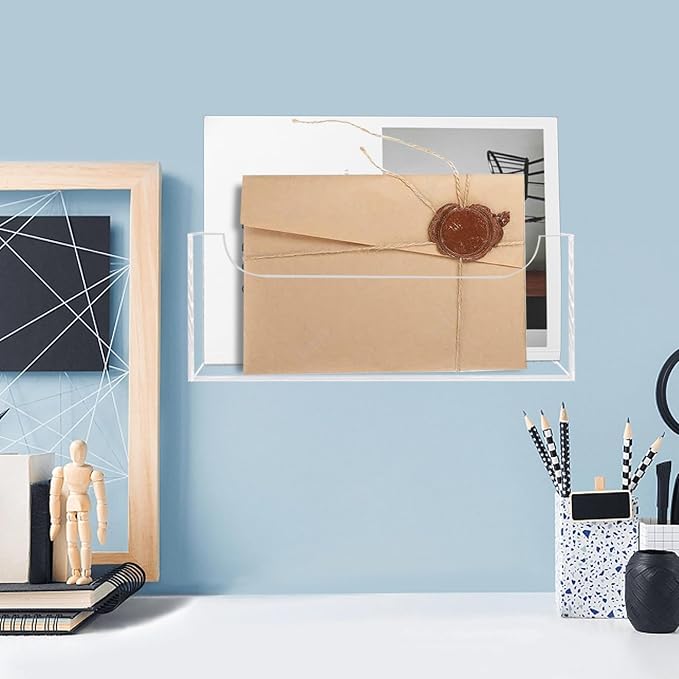 Acrylic Mail Holder Organizer Box - Image 7