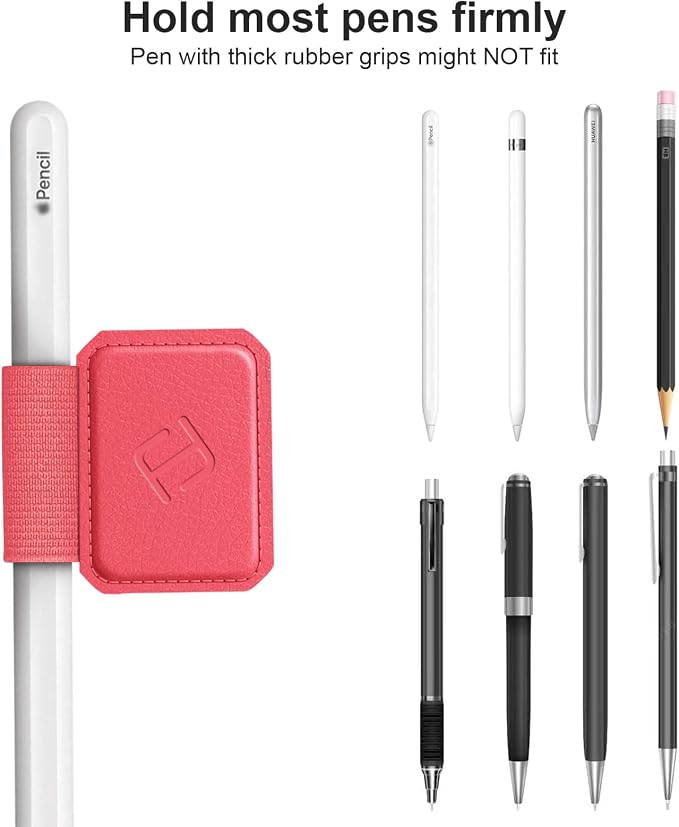 Fintie 4 Pack Pen Loop Holder for Apple Pencil Pro, Apple Pencil and Stylus Pens - Image 6