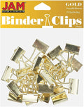 JAM PAPER Colorful Binder Clips by JAMPaper