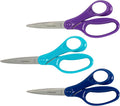 Fiskars 7" Student Scissors for Kids Ages 12-14, Scissors for School or Crafting by Fiskars