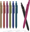Blue Gel Pens, 8 Pack, 0.7mm Retractable, Smooth No Smudge | 0.7mm Smooth by JIMMIDDA