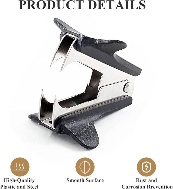 Bonsicoky 3 Pcs Staple Removers, Staple Puller Remover Tool - Image 4