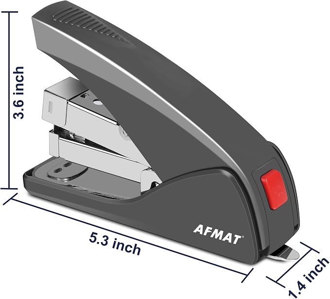 AFMAT Effortless Stapler for Desk, 50 Sheet Desktop Stapler, Ergonomic Office - Image 8