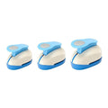 3pcs Circle Punch 3/8+5/8+1 inch Circular Cutter Tool Circle Hole Punch by Wsyhomie