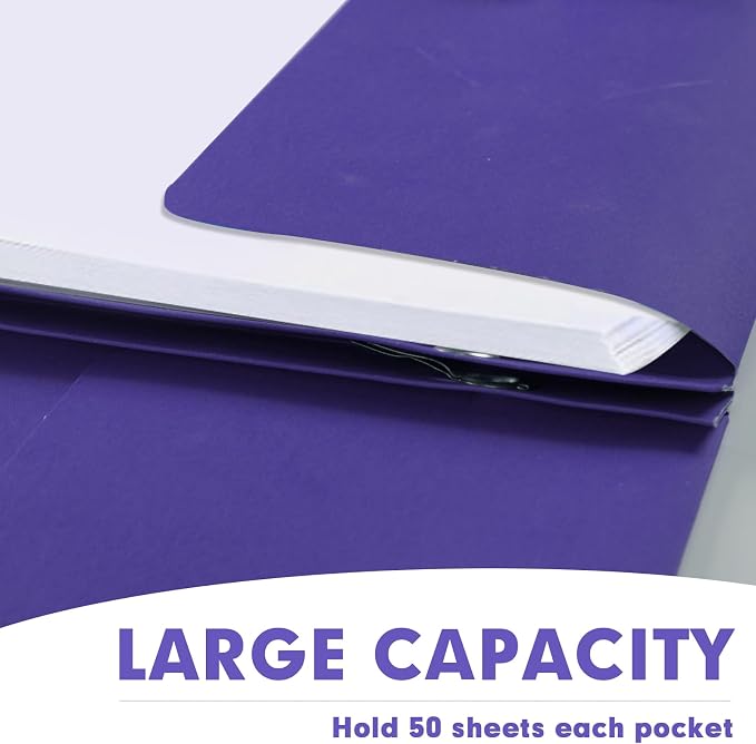 Two Pocket Folders, RAZCC 50 Pack Two Pocket Folders - Image 5