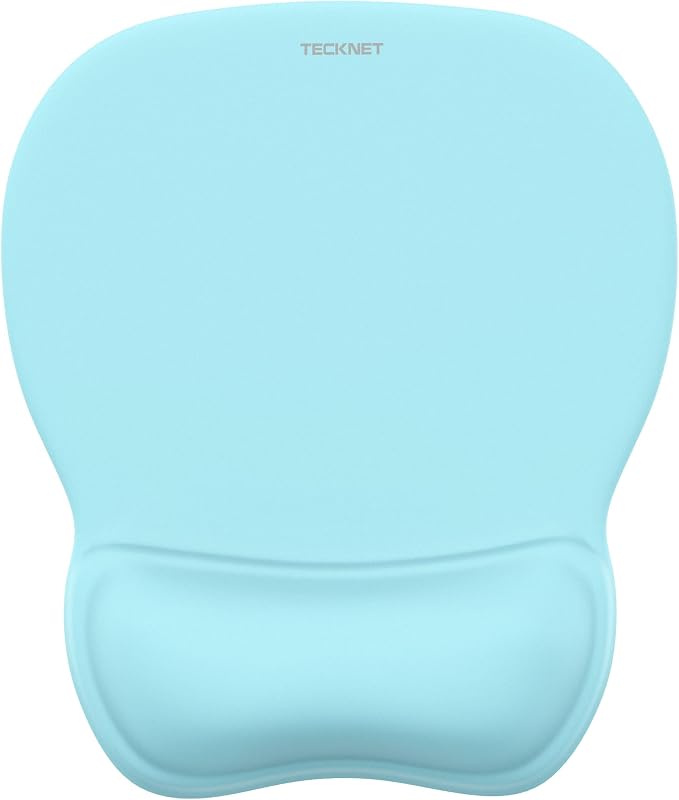 TECKNET Gel Mouse Pad with Wrist Rest, Ergonomic Office Mousepad with Wrist by Tecknet