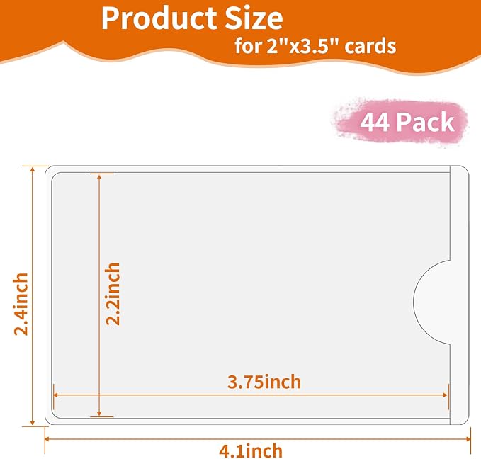 44 Pack Adhesive Pockets, Bin Labels - Image 4