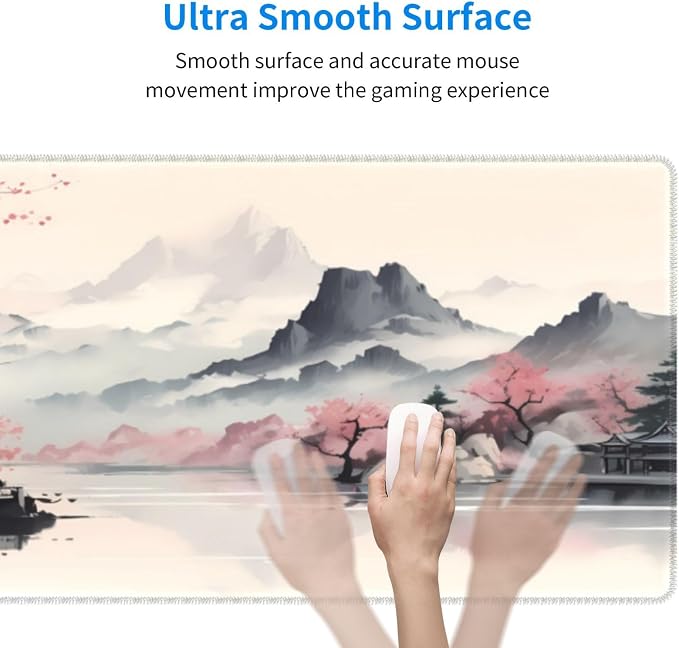 Gaming Mouse Pad Desk Pad, Extended Big Mouse Pad, 31.5x11.8 Inch Long Computer - Image 4