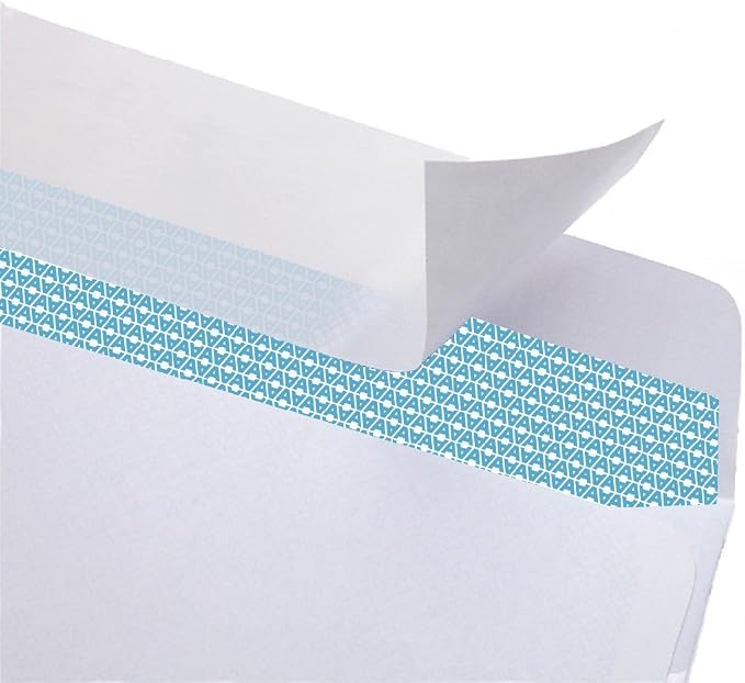 Aimoh 250#10 Single Left Window SELF Seal Security Envelopes - Image 3