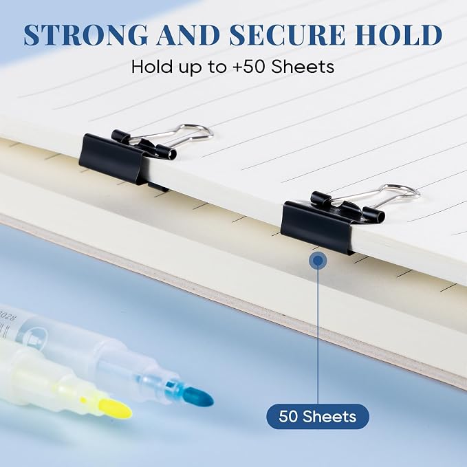 Small Binder Clips Bulk 864 PCS - Image 4