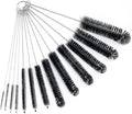 CiaraQ Bottle Cleaning Brushes, 8 Inch Nylon Tube Brush Set | Black Cleaner by CiaraQ