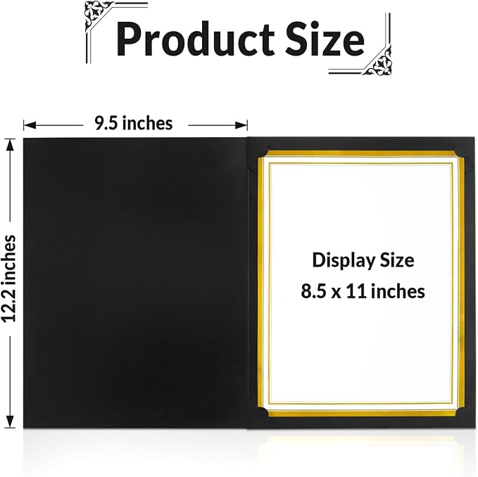 50 Packs Certificate Holders, Certificate Covers - Image 2