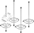 Uenhoy 4-Pack Stainless Steel Ticket Stabber, Receipt Spike Holder, Check by Uenhoy