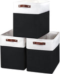 Bagnizer Large Fabric Storage Baskets | 50L Storage Bins, Decorative Linen by Bagnizer