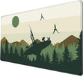 Spaceship XXL Large Gaming Mouse Pad Desk Mat Pad Non-Slip Rubber Base Desk Matt by Nasdalgias
