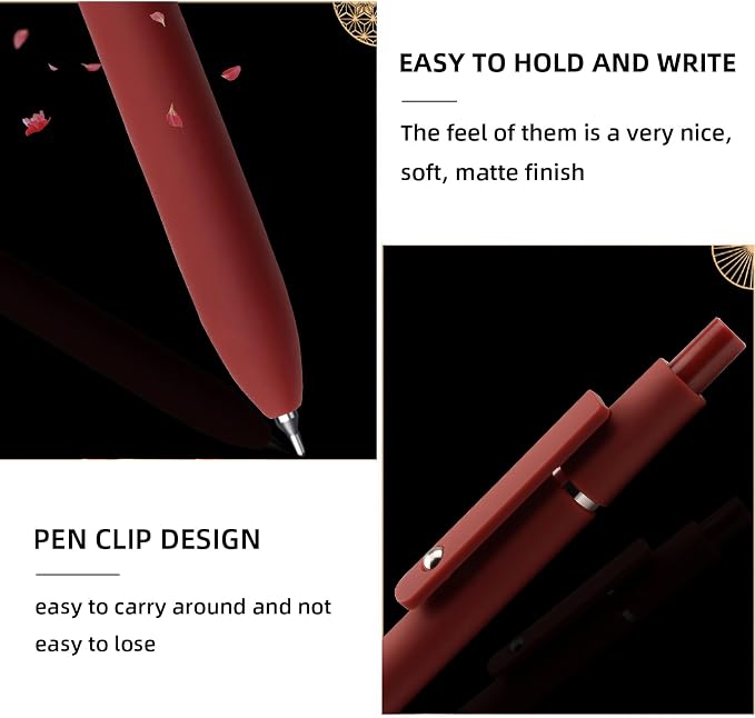 YOXMJDB Gel Pens, High-End Series Black Ink Pens - Image 6