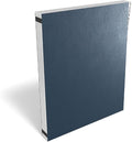 Staples Everyday Pressboard Indexed Desk File, Numerical Index, Durable Blue by Staples