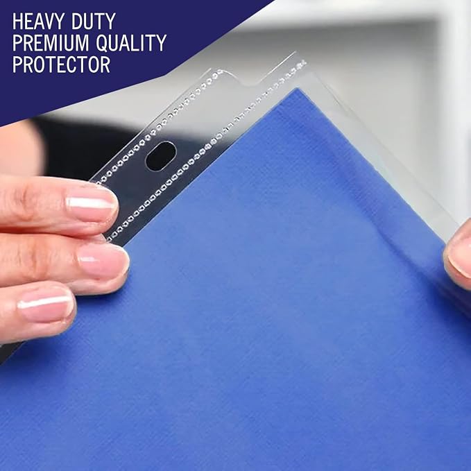 Heavy Duty Sheet Protectors for 3 Ring Binder, Top Loading Plastic Sleeves 8.5 - Image 6