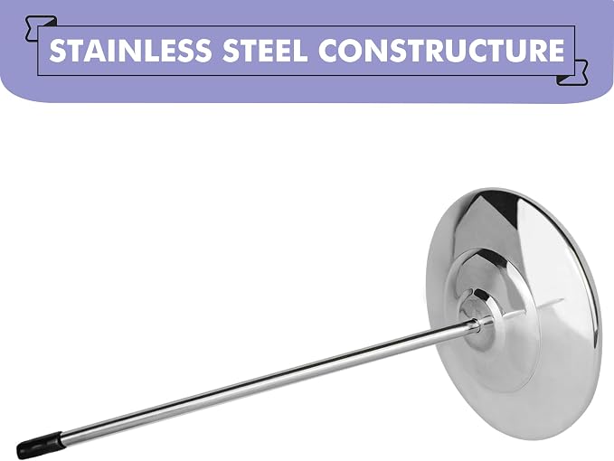 Receipt Holder, Receipt Spike for Resturaunt, Stainless Steel Bill Fork Check - Image 3