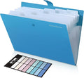 SKYDUE 7-Pocket Expanding File Folder, Professional Accordion Document Organizer by SKYDUE