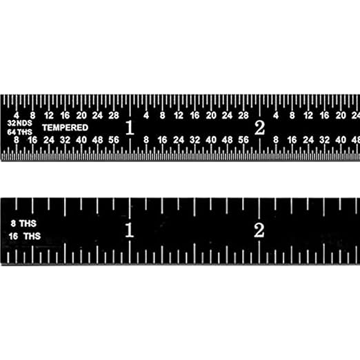 PEC Tools Stainless Steel Flexible Machinist Rules by PECTools