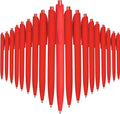 BallPoint Pens, 50 Pack, Bulk Pens, Click Pens by Wiaziert