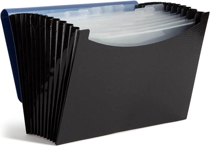 Smead Poly Frequency Expanding File Folders, Flap and Cord Closure, Letter Size by SMEAD