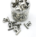 Otylzto 48PCS Bulldog Clips Silver 1.25 Inches, Mini Binder Clips, Metal Paper by otylzto