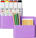 Mabrasse 2p Magnetic Dry Erase Marker Holder, Pen and Eraser Holder by Marbrasse
